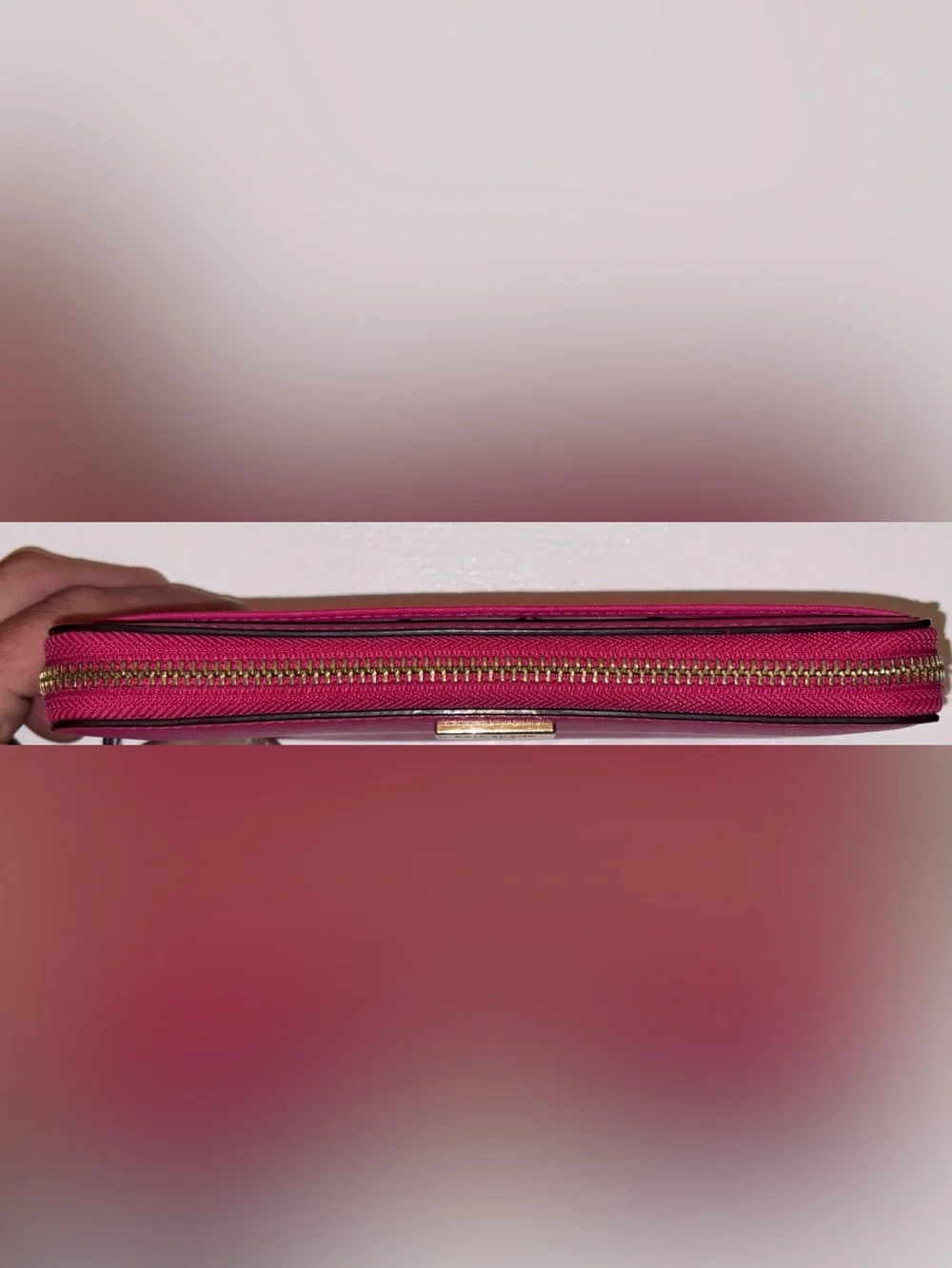 Kate Spade Neda Laurel Way Saffiano Zip Around Wallet - Pink